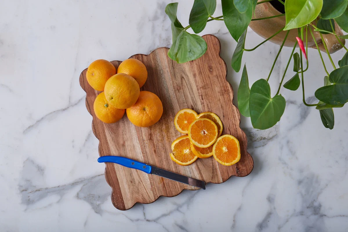 Scalloped Serving Board, Medium Square - Image 2