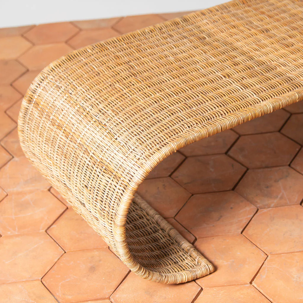 Healdsburg Wicker Coffee Table - Image 4