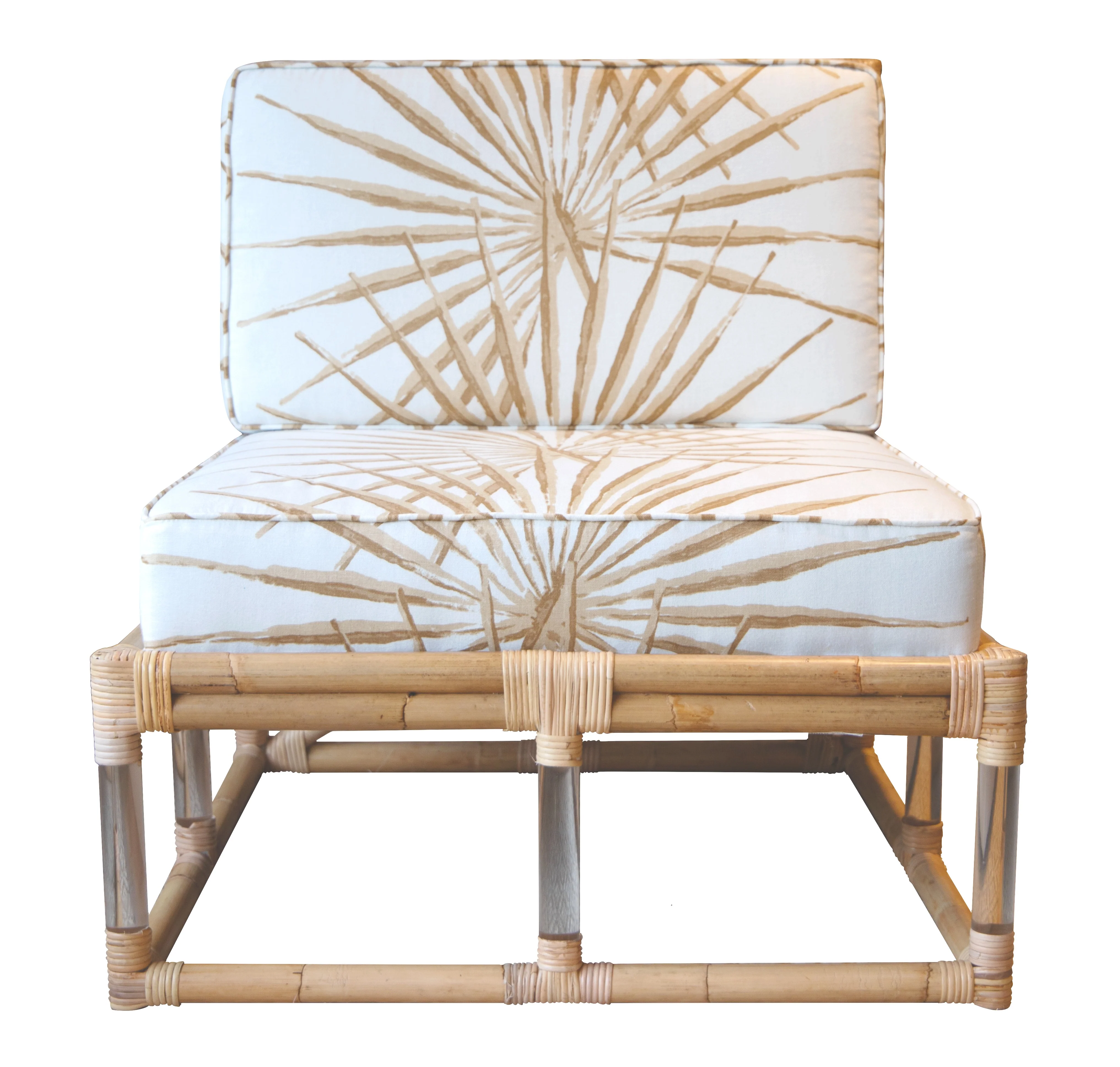 Sea Cliff Slipper Chair, Palmetto Stripe - Image 2