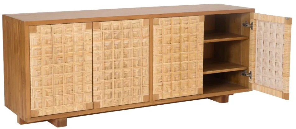 Sonoma Credenza, Natural - Image 3