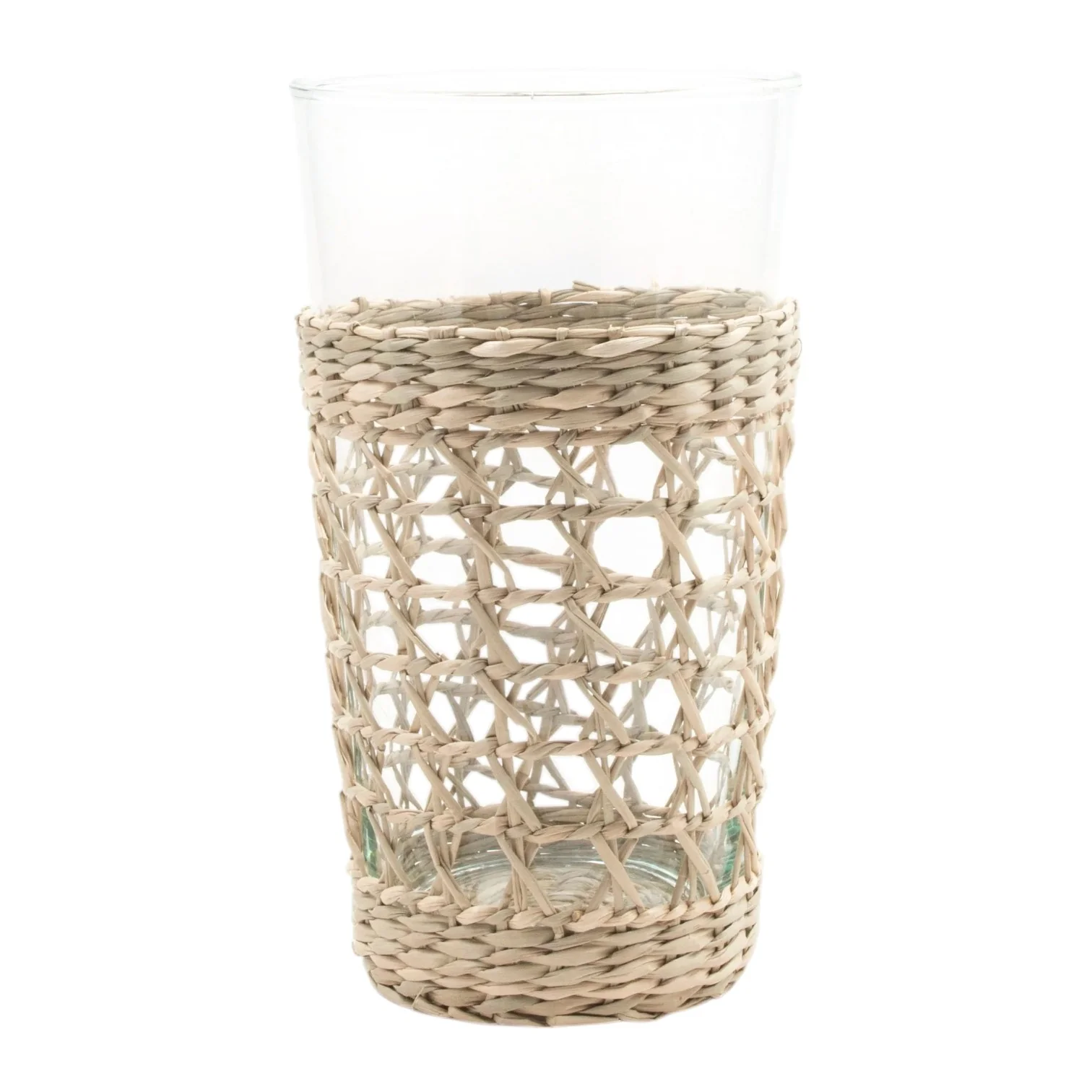 Seagrass Cage Glassware Collection - Image 2