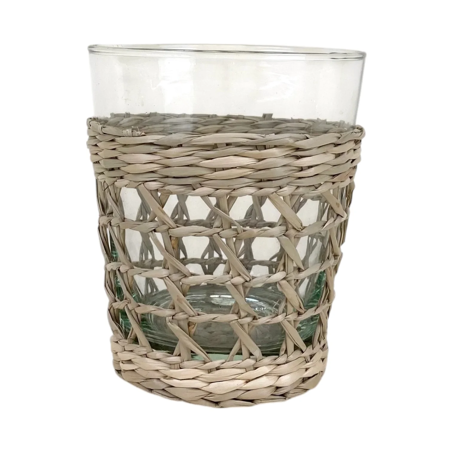 Seagrass Cage Glassware Collection - Image 4