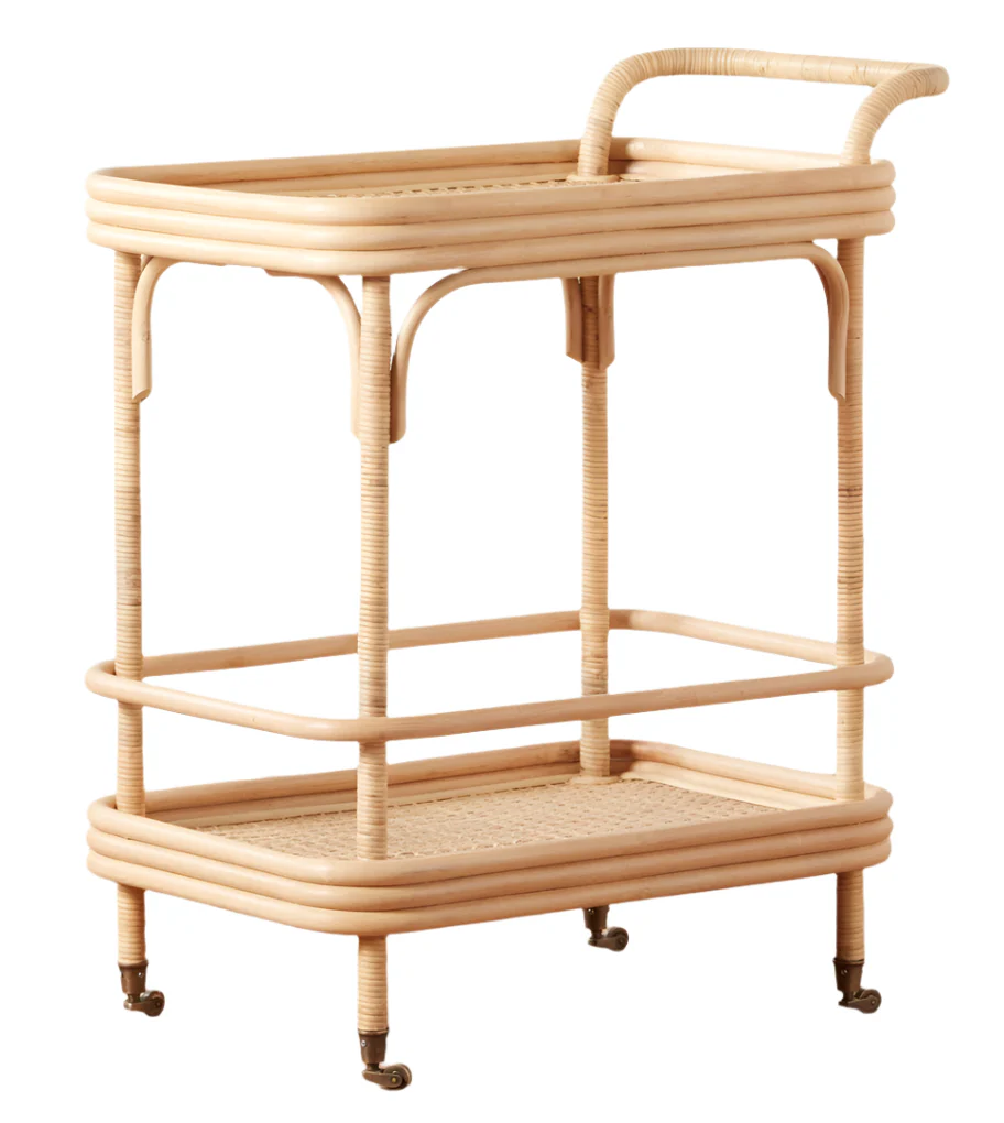 Flore Bistro Bar Cart