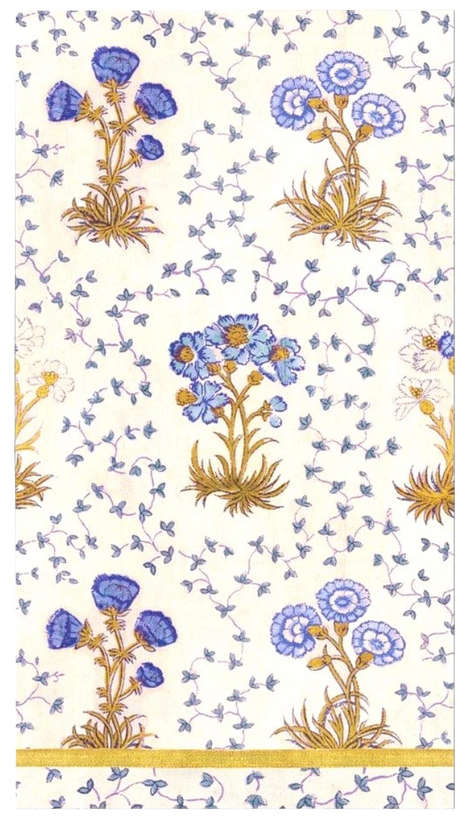 Semis de Fleurs Blue Napkin Collection - Image 3