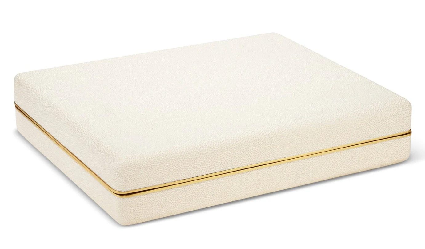 Shagreen Bridge Set, Cream - Image 2