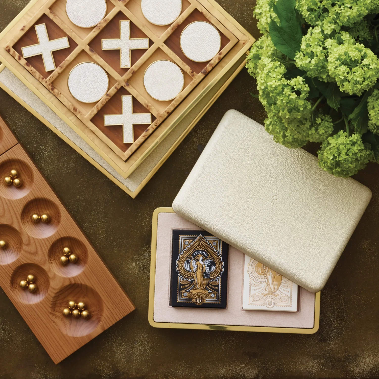 Shagreen Card Set, Cream - Image 3