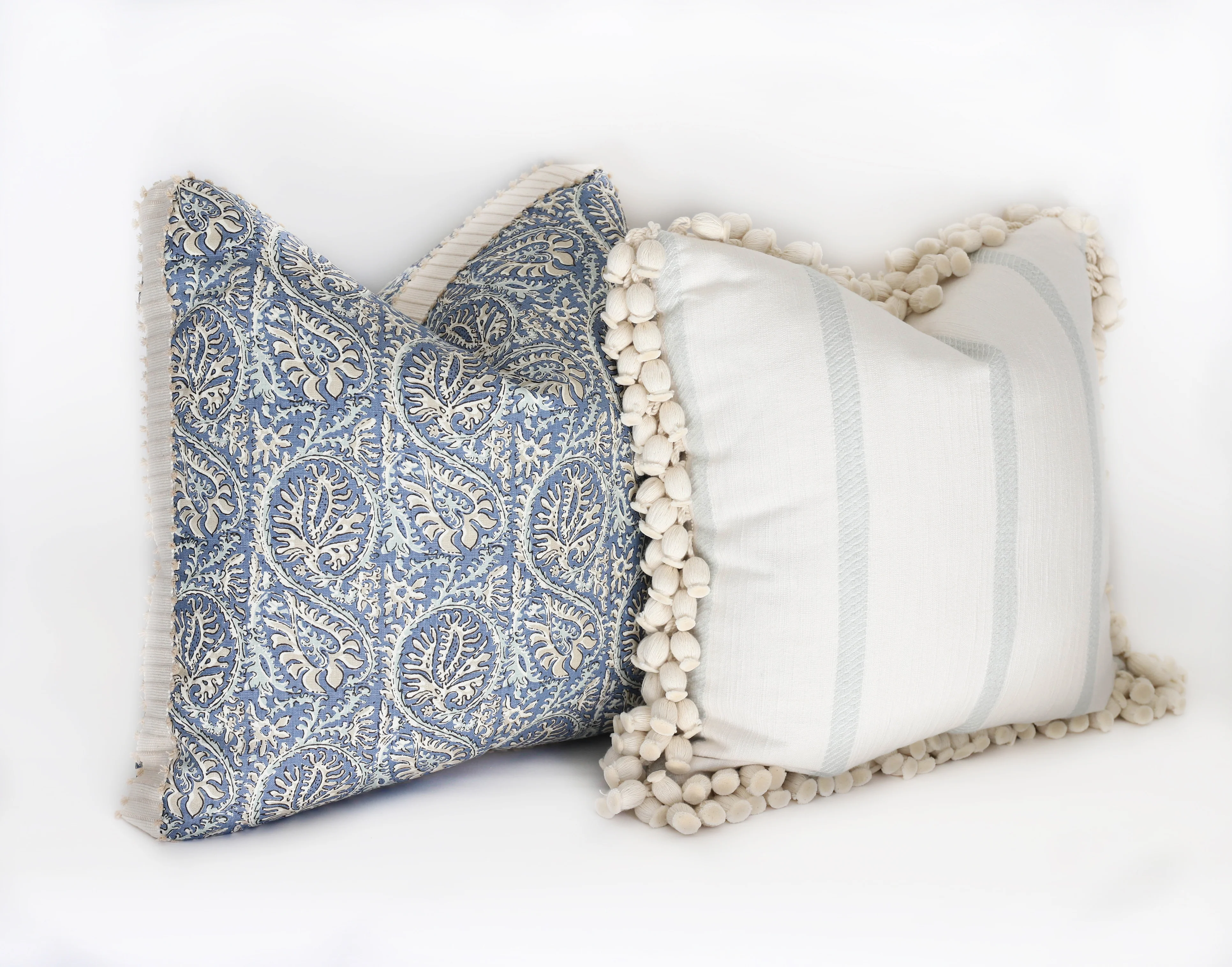 Shangri La Hydrangea Pillow - Image 4