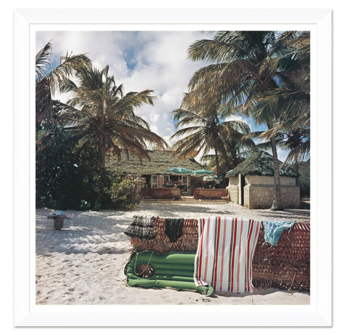 Getty Images "Antigua Beach Club," Slim Aarons, January 1, 1960