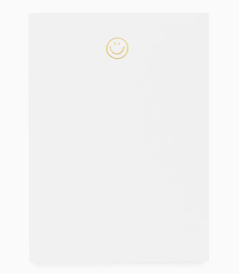 Mini Notepad, Smiley