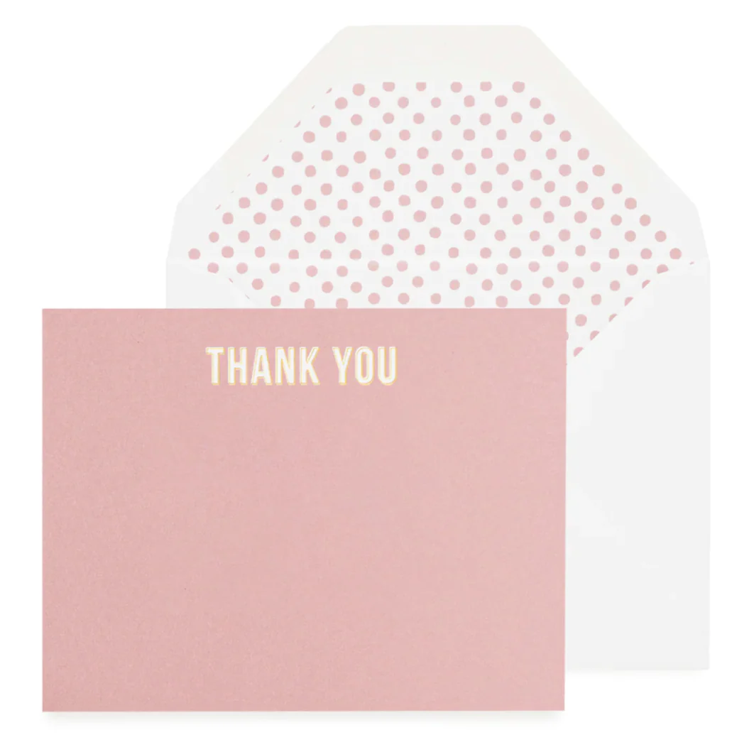 Rose "Thank You" Card Set