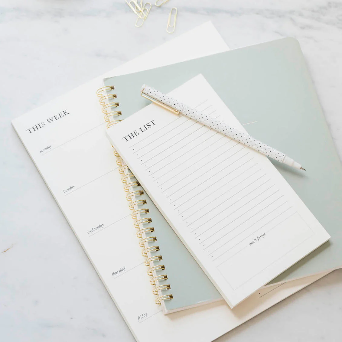 Cream List Pad - Image 2