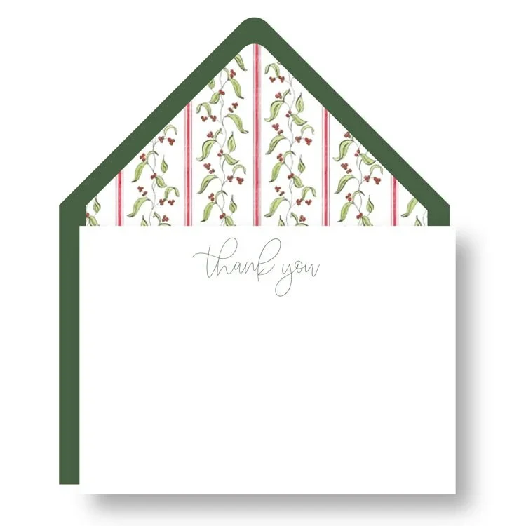 Spruce Thank You Note Set