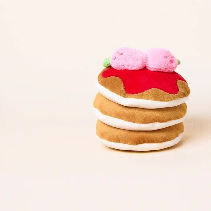 Strawberry Pancake Interactive Dog Toy - Image 2
