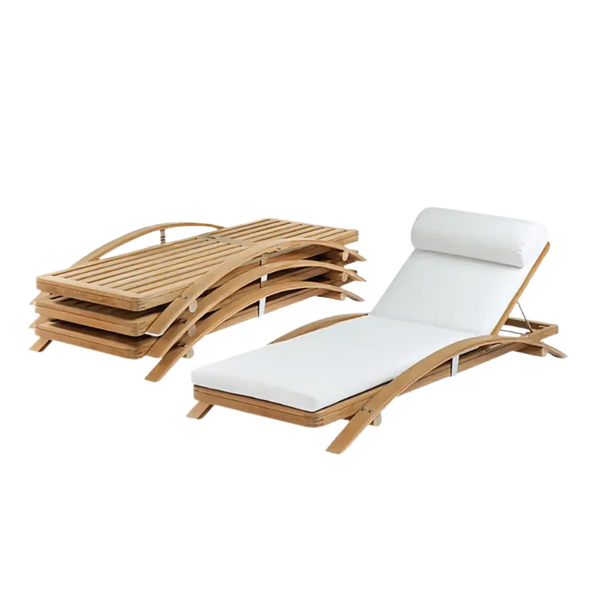 Sundeck Stacking Adjustable Chaise - Image 3