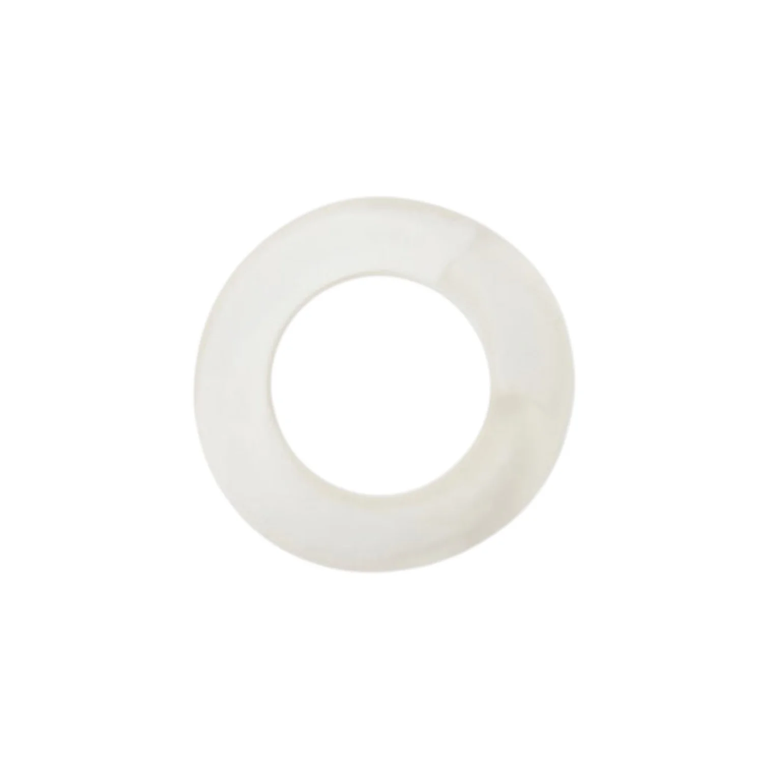 Tansy White Swirled Resin Napkin Ring