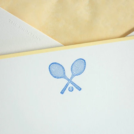 Tennis Racquets Ness Blue Card Set - Image 2