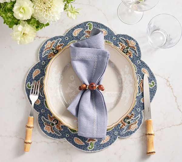 Terraza Placemat in Blue - Image 2