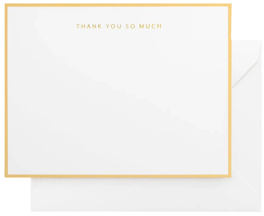 "Thank You So Much" Card Set