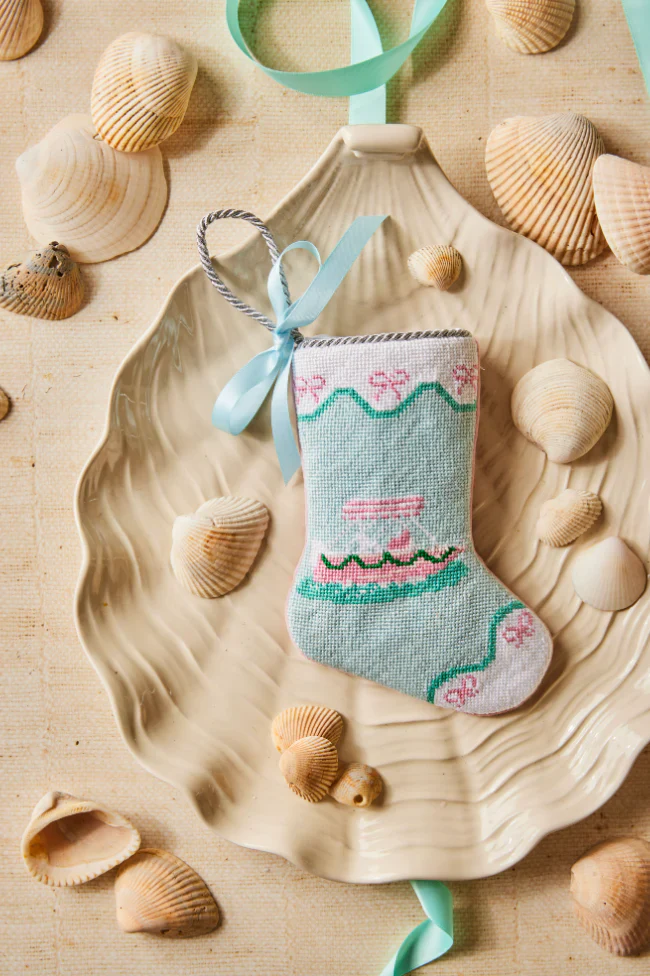 The Palm Yacht Needle Point Stocking - Image 2