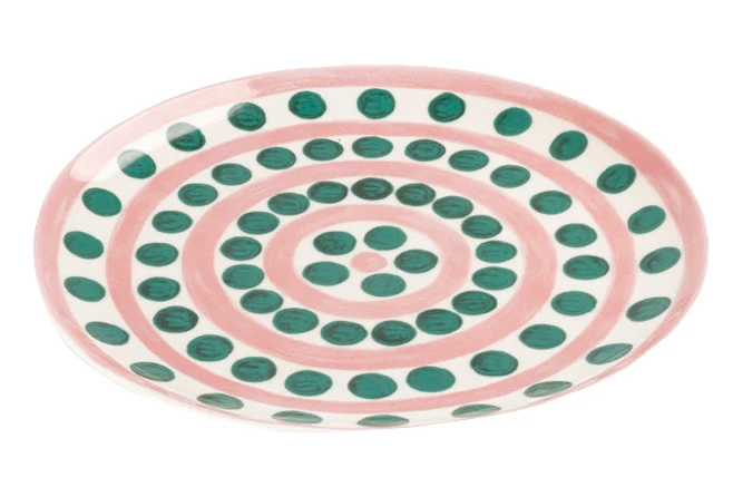 Symi Green and Pink Dinnerware Collection - Image 2
