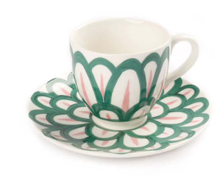 Symi Green and Pink Dinnerware Collection - Image 5