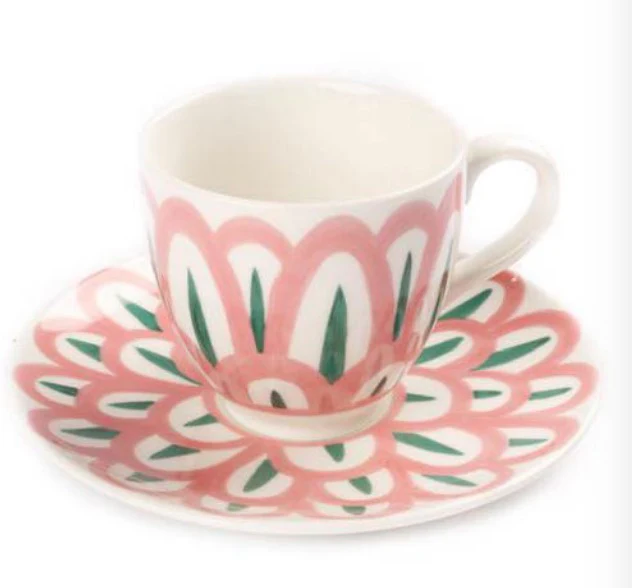 Symi Green and Pink Dinnerware Collection - Image 8