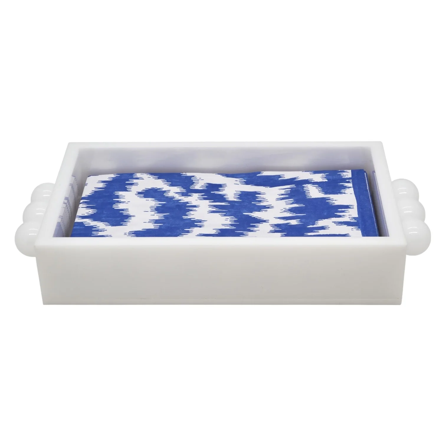 Acrylic Napkin Holders with Bubble Handles - Image 2