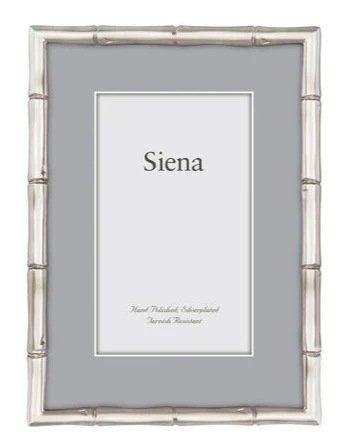 Siena Bamboo Silverplate Frame Collection - Image 3