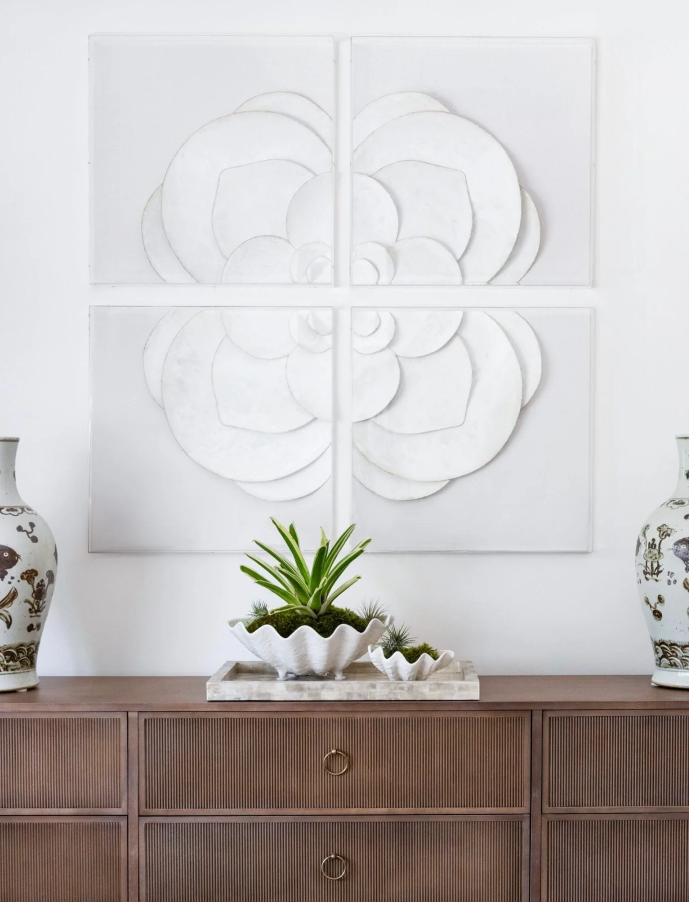 White Flower Quadrant - Image 2