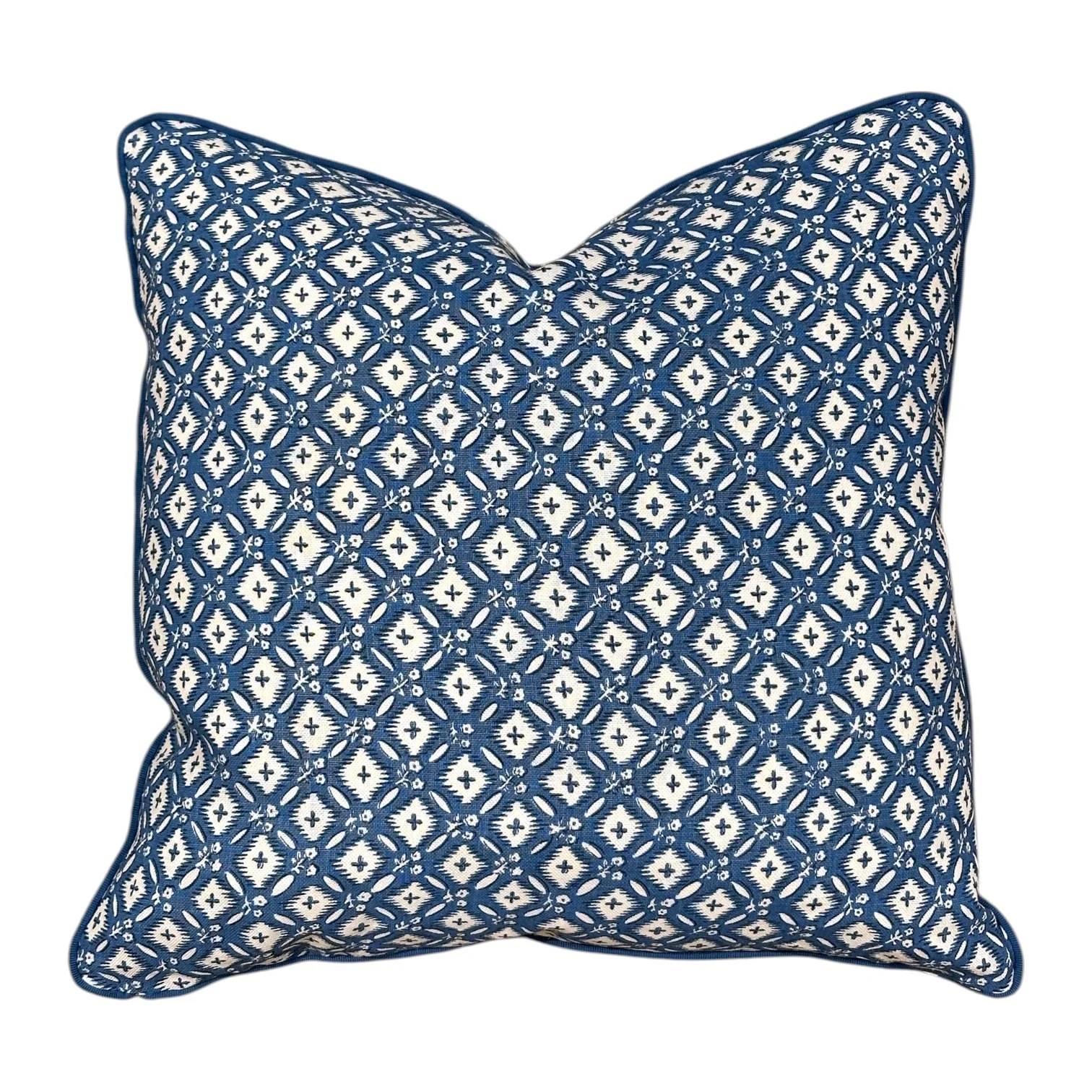 Tripura Woad Blue Pillow
