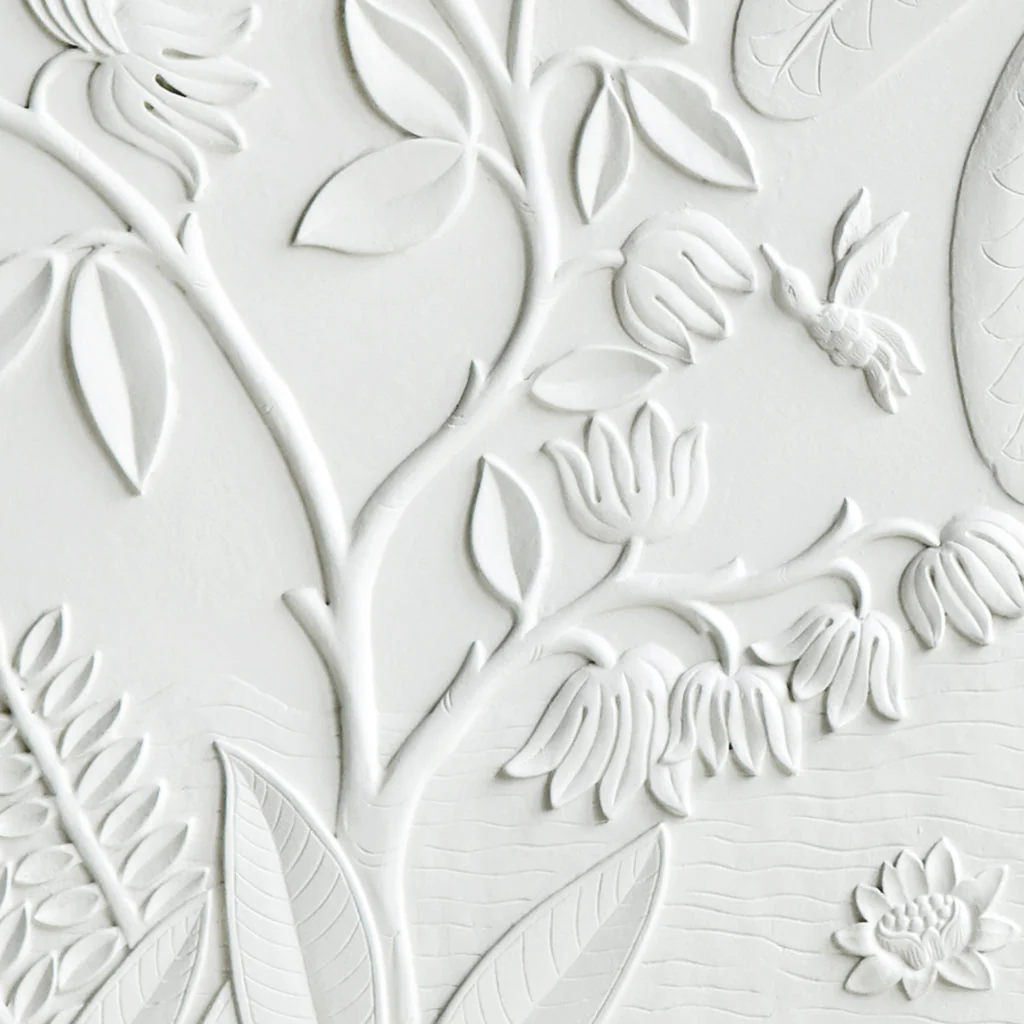 Tropical Garden Plaster Panel - Image 4