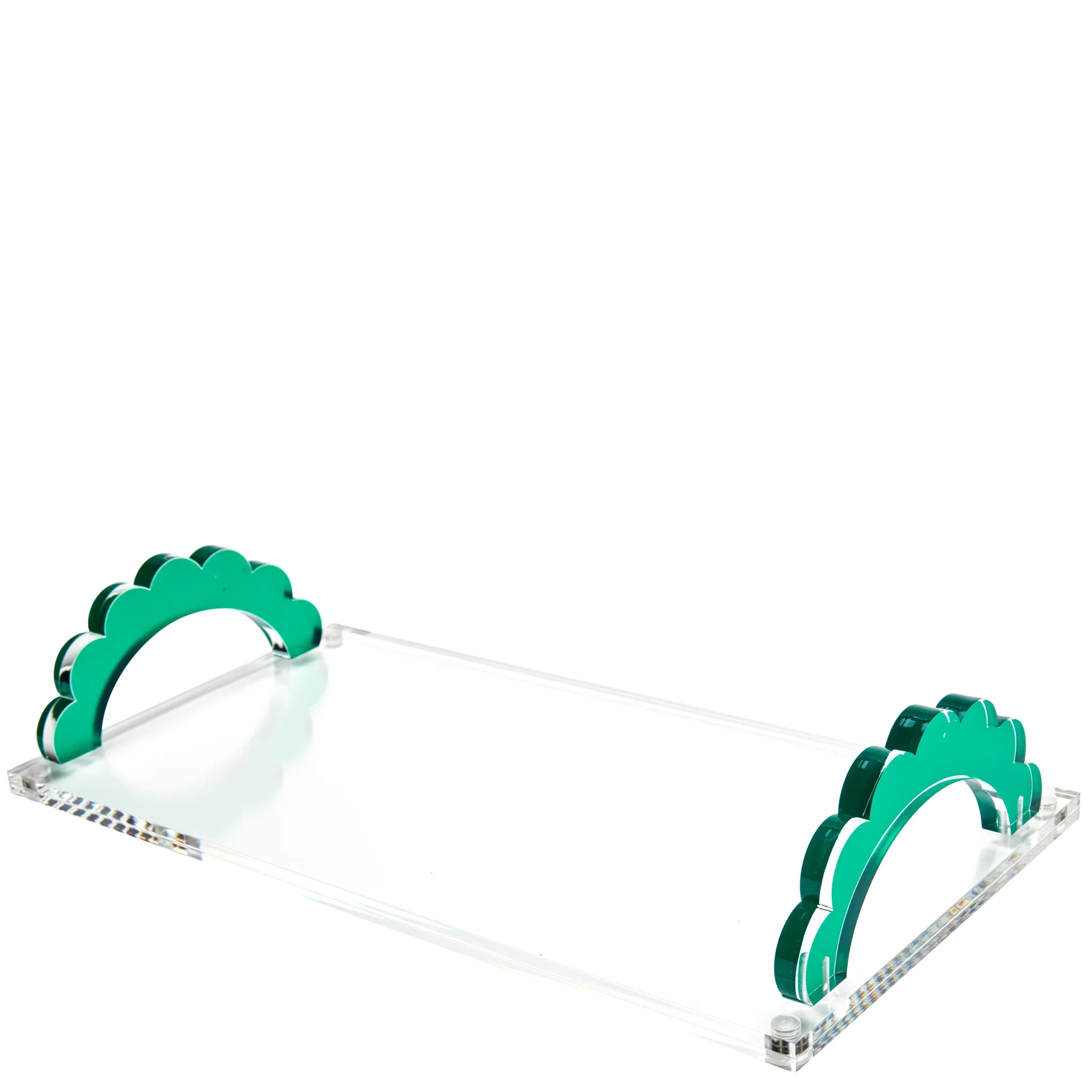 Scallop Handle Photo Tray Collection - Image 2