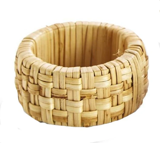 Cane Napkin Ring Set