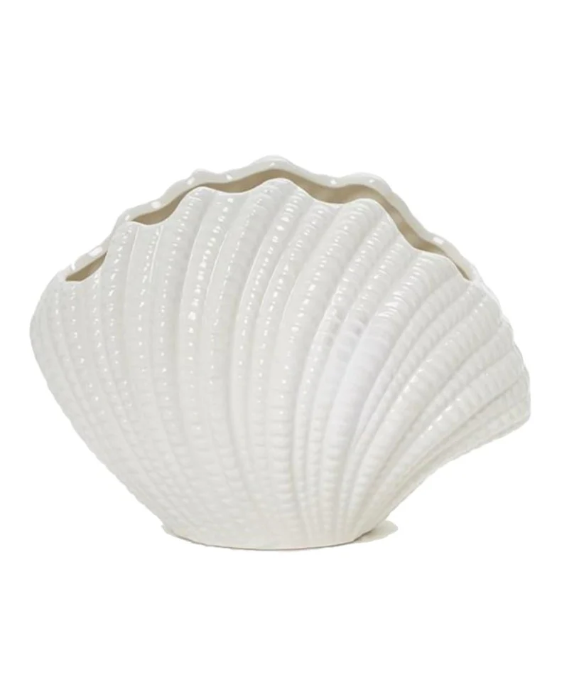 White Shell Vase Collection - Image 2