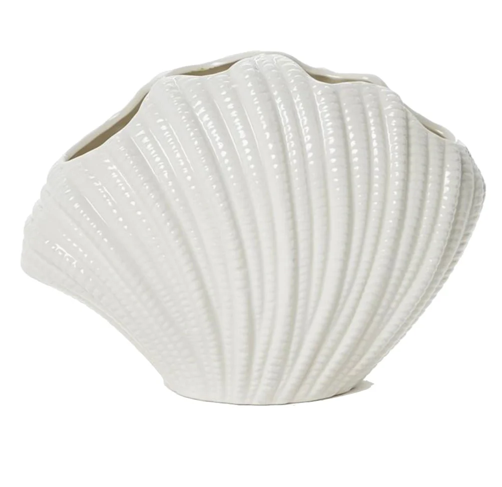White Shell Vase Collection - Image 3