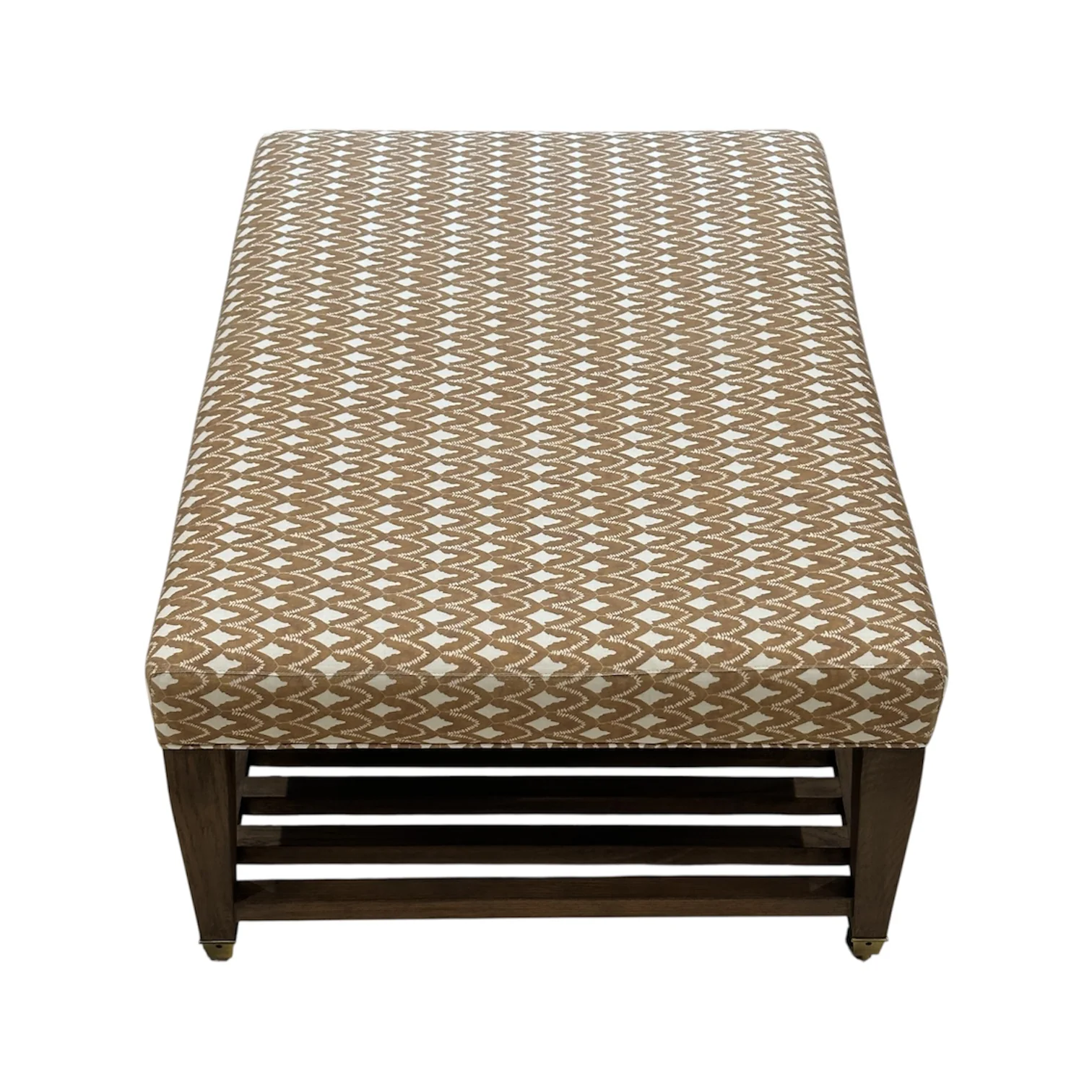 Upholstered Cocktail Ottoman - Image 3