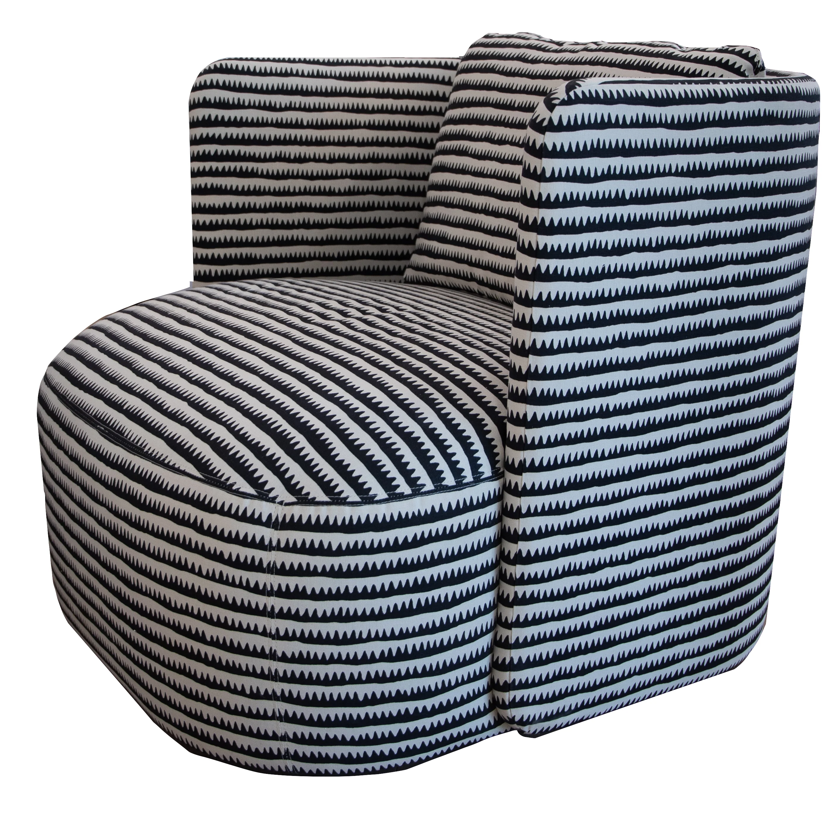 Hudson Swivel Club Chair - Image 2