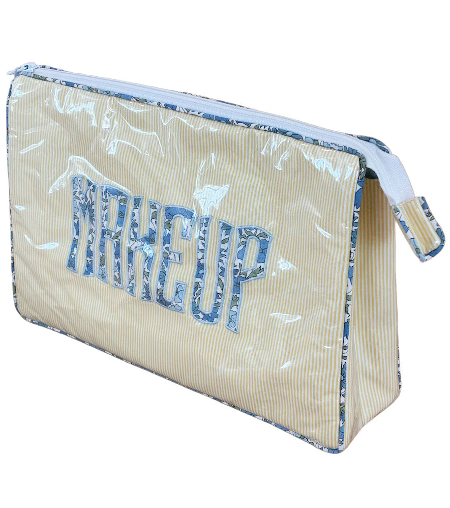 Large Helen Cosmetic Case, "MAKEUP" - Image 3