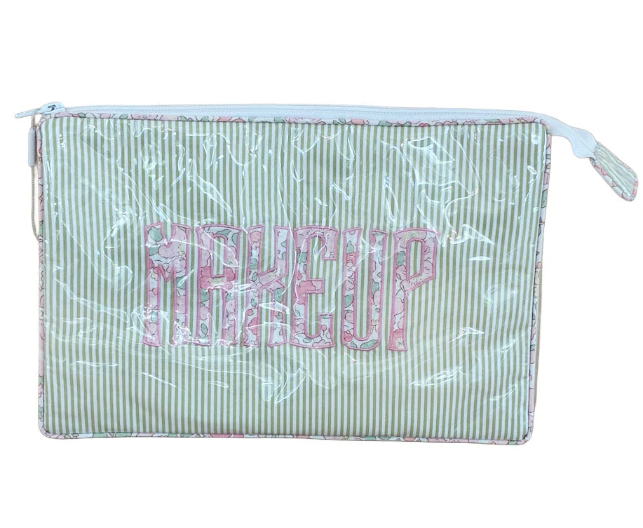 Large Helen Cosmetic Case, "MAKEUP" - Image 4