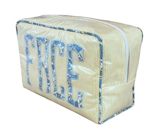 Large Milan Cosmetic Case, "FACE" - Image 5