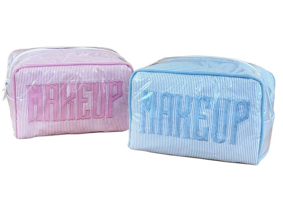 Small Milan Cosmetic Case, "MAKEUP"