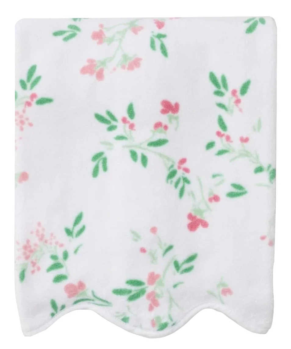 Alice Floral Scallop Towel Collection