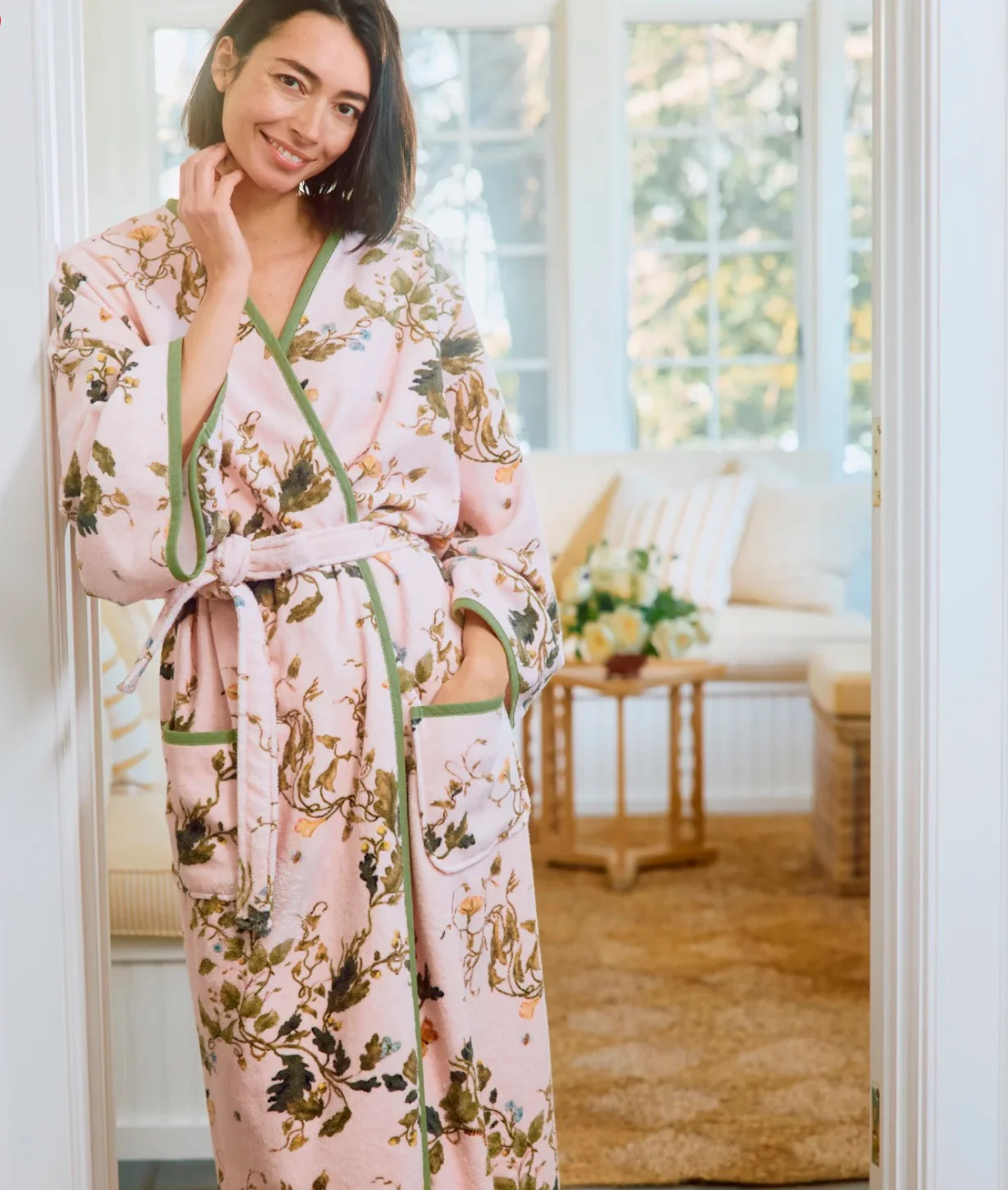 Vivian Cherry Blossom Robe - Image 2