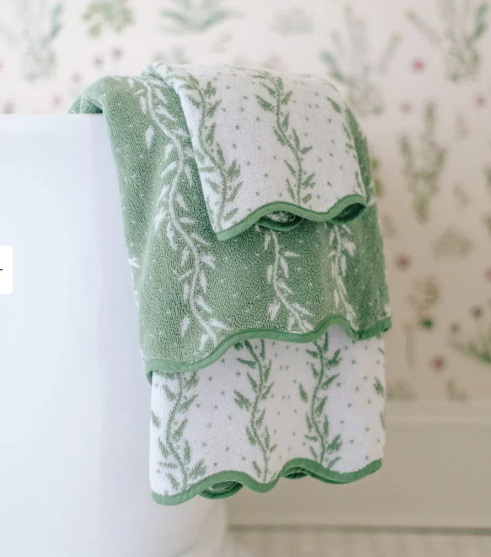 Willow Scallop Towel Collection - Image 4