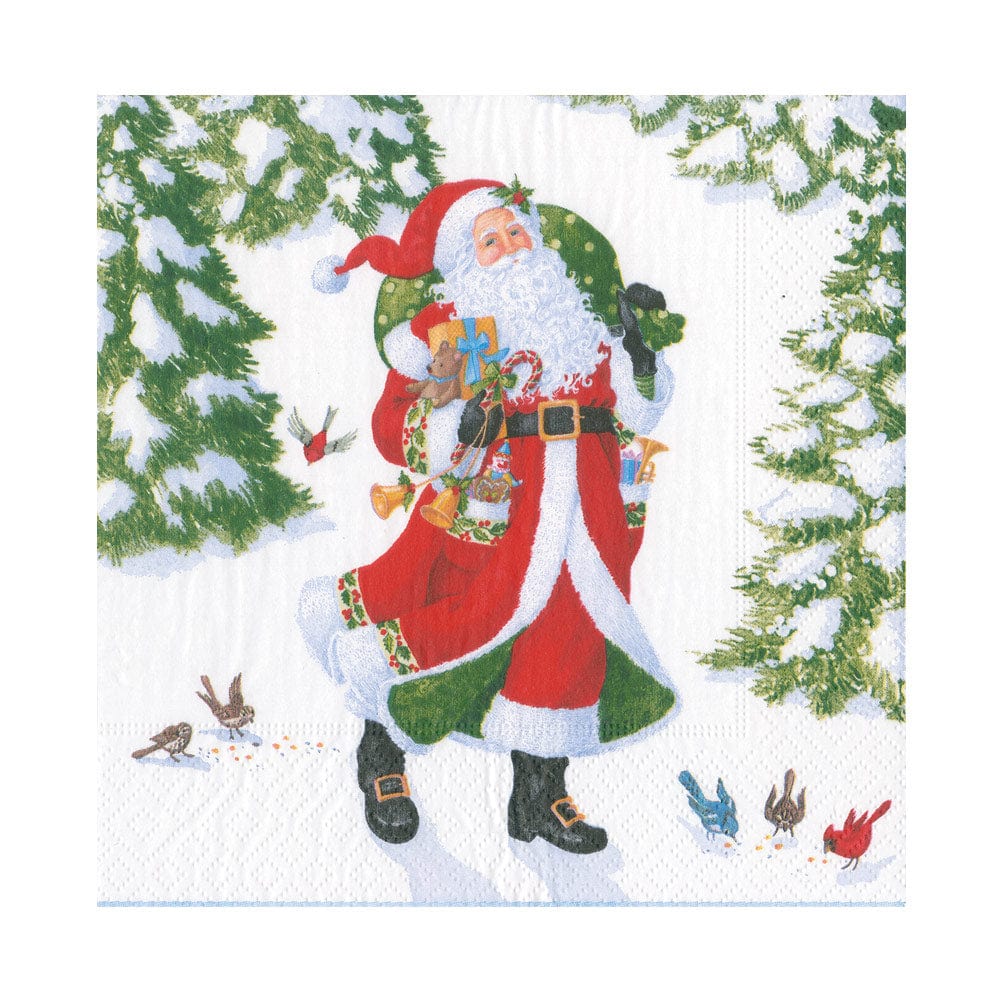 Woodland Santa Napkin and Gifting Collection - Image 2