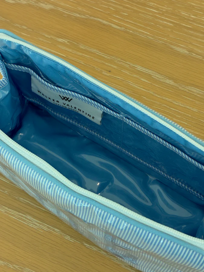 Small Helen Cosmetic Case, "FACE" - Image 6