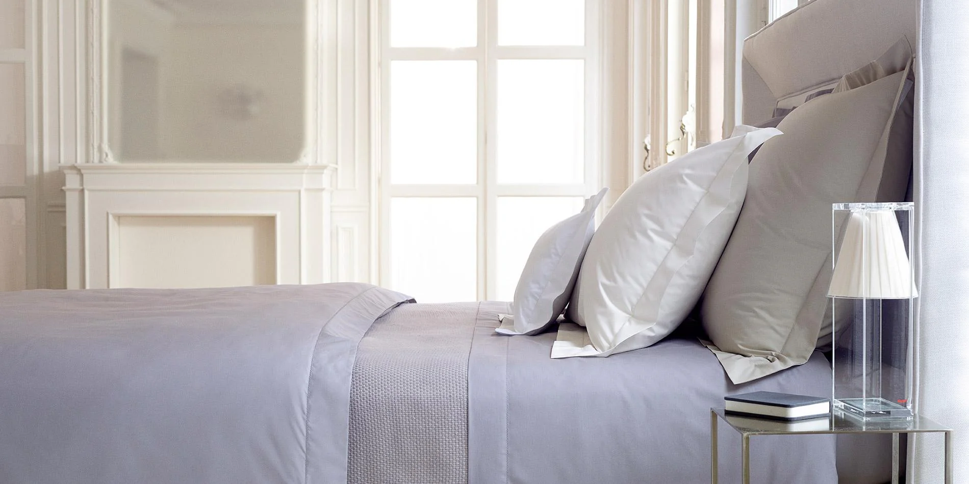 Roma Blanc Fitted Sheet - Image 2