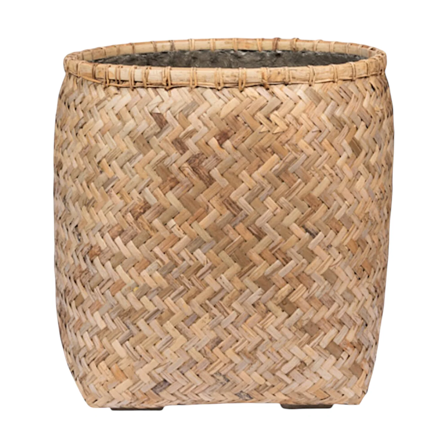 Zayn Round Bamboo Planters - Image 5