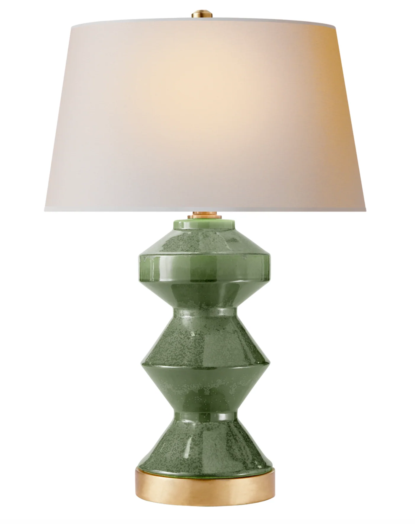 Weller Zig Zag Lamp in Kiwi