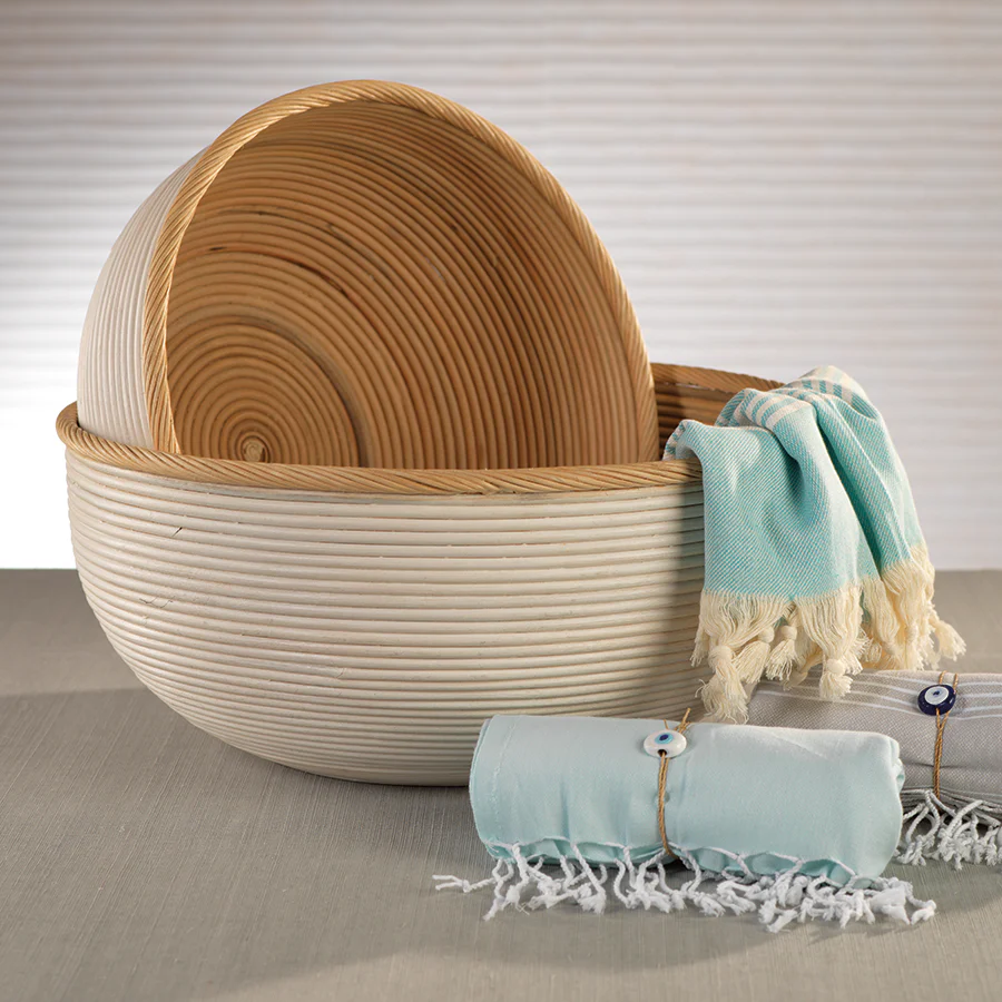 Santo Rattan Bowl Collection - Image 2